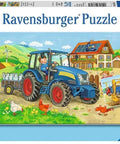 Construction site and Farm 2 x 12 Puzzles - Hobby.lt 🇬🇧