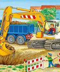 Construction site and Farm 2 x 12 Puzzles - Hobby.lt 🇬🇧