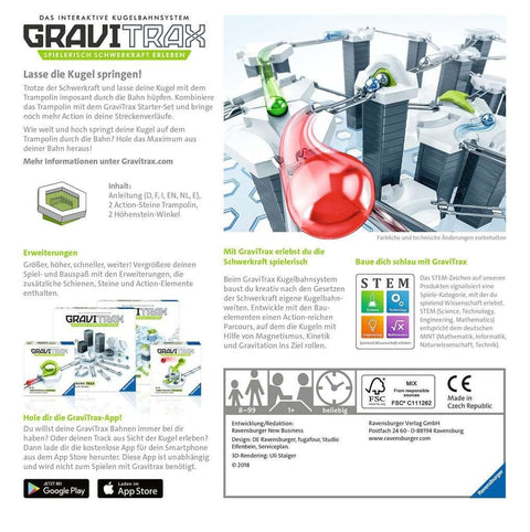 Constructor GraviTrax: Extension Trampoline - Hobby.lt 🇬🇧