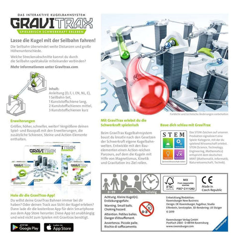 Constructor GraviTrax: Extension Zipline - Hobby.lt 🇬🇧