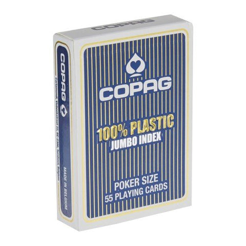 Copag 2 Corner Jumbo index playing cards blue - Hobby.lt 🇬🇧