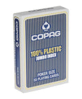 Copag 2 Corner Jumbo index playing cards blue