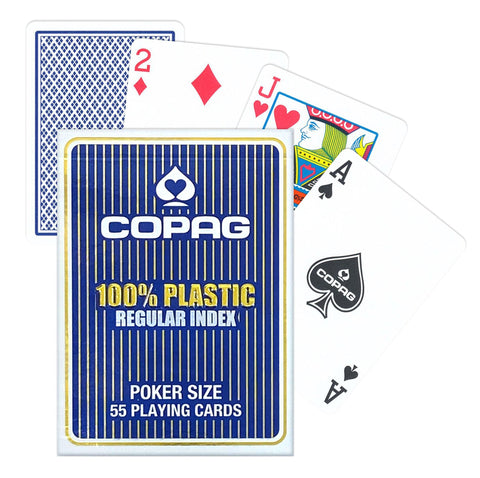 Copag 2 Corner playing cards (blue) - Hobby.lt 🇬🇧