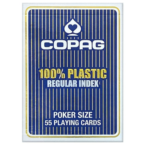 Copag 2 Corner playing cards (blue) - Hobby.lt 🇬🇧