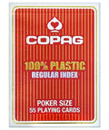 Copag 2 Corner playing cards (red) - Hobby.lt 🇬🇧