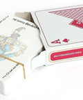 Copag 2 Corner playing cards (red) - Hobby.lt 🇬🇧