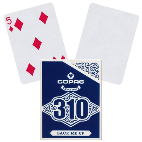 Copag 310 Back me up poker cards (blue) - Hobby.lt 🇬🇧