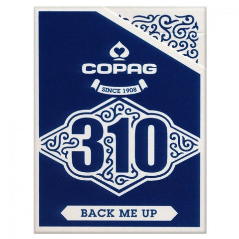 Copag 310 Back me up poker cards (blue) - Hobby.lt 🇬🇧