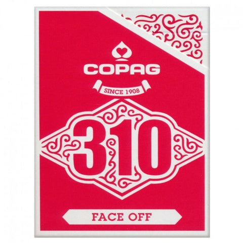 Copag 310 Face Off poker cards (red)