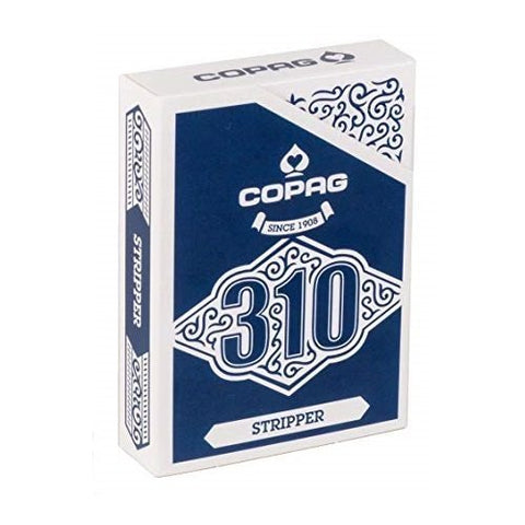 Copag 310 Stripper poker cards (blue) - Hobby.lt 🇬🇧