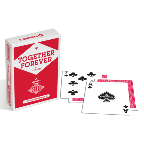 Copag 310 Together Forever poker cards (red)