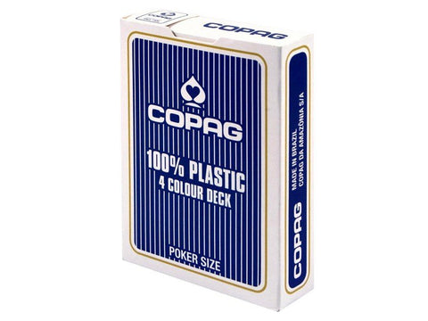 Copag 4 Colour poker cards (Blue) - Hobby.lt 🇬🇧