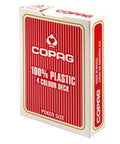 Copag 4 Colour poker cards (Red) - Hobby.lt 🇬🇧