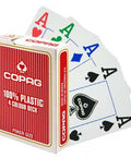 Copag 4 Colour poker cards (Red) - Hobby.lt 🇬🇧