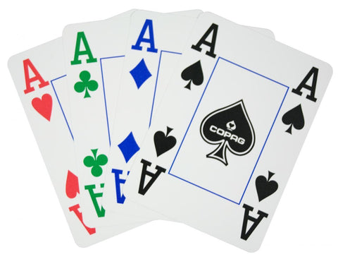 Copag 4 Colour poker cards (Blue)