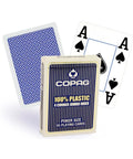 Copag 4 Corner poker cards (Blue)