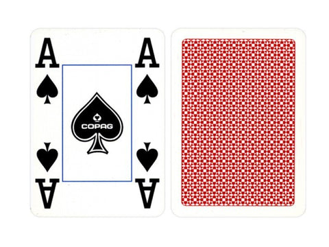 Copag 4 Corner poker cards (Red) - Hobby.lt 🇬🇧