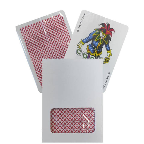 Copag 4 Corner Regular Index playing cards (red) - Hobby.lt 🇬🇧