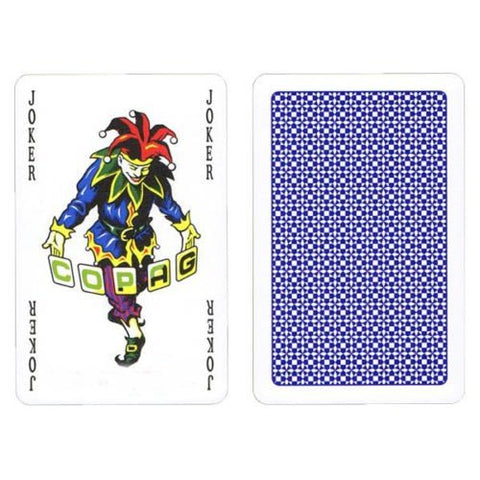 COPAG Brigde plastic cards (Blue) - Hobby.lt 🇬🇧