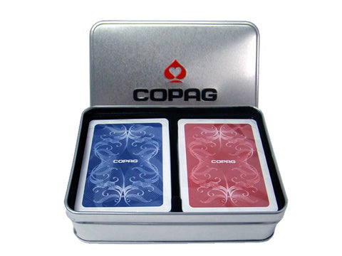 Copag Centennial two decks in tin box