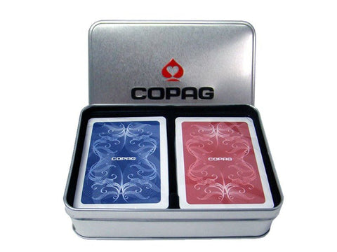 Copag Centennial two decks in tin box - Hobby.lt 🇬🇧