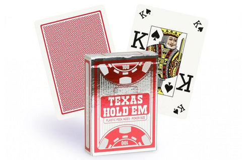 Copag Texas Holdem Peek Index poker cards (Red) - Hobby.lt 🇬🇧