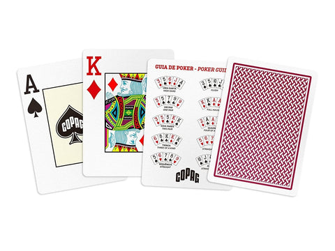 Copag Texas Holdem poker cards (Red) - Hobby.lt 🇬🇧