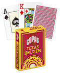 Copag Texas Holdem poker cards (Red) - Hobby.lt 🇬🇧