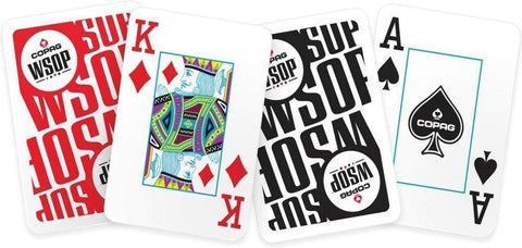 Copag Wsop Jumbo Index Double Plastic playing cards - Hobby.lt 🇬🇧