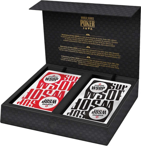 Copag Wsop Jumbo Index Double Plastic playing cards - Hobby.lt 🇬🇧