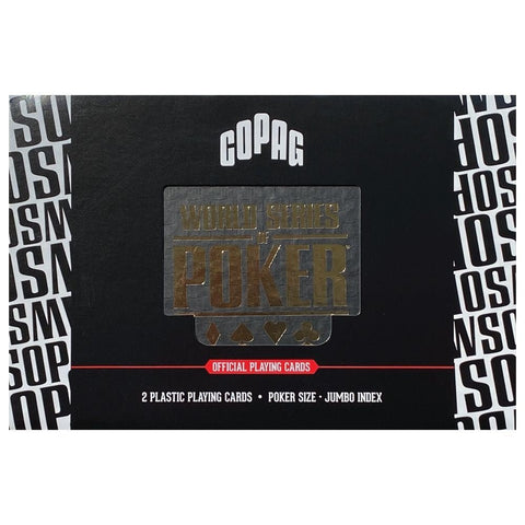 Copag Wsop Jumbo Index Double Plastic playing cards - Hobby.lt 🇬🇧