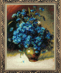 Cornflowers after I. Levitan's Painting cross stitch kit by RIOLIS Ref. no.: 1772 - Hobby.lt 🇬🇧