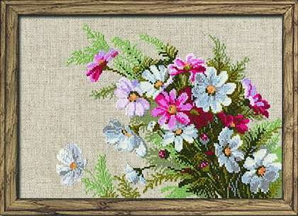 Cosmos - Cross Stitch Kit from RIOLIS Ref. no.:583