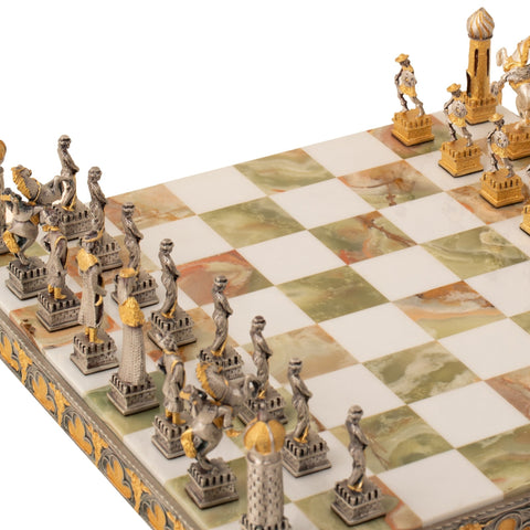 Cossacks vs Mongols II: Ultra Luxurious Limited Edition Chess Set - Hobby.lt 🇬🇧