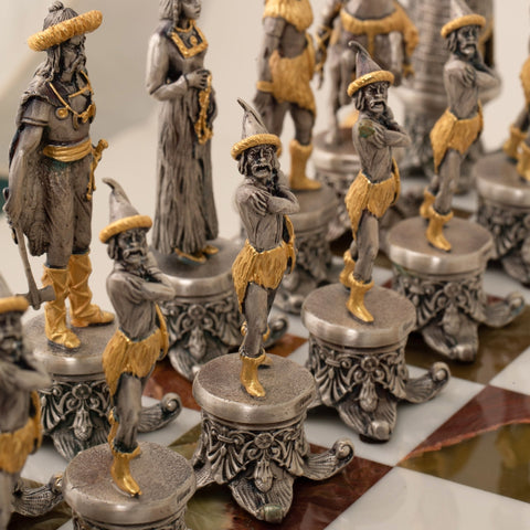 Cossacks vs Mongols: Ultra Luxurious Limited Edition Chess Set - Hobby.lt 🇬🇧