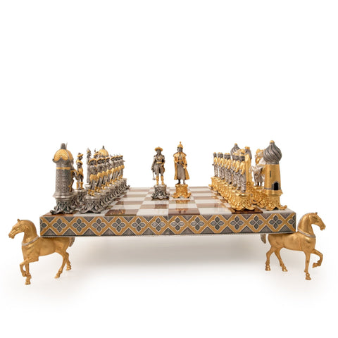 Cossacks vs Mongols: Ultra Luxurious Limited Edition Chess Set - Hobby.lt 🇬🇧