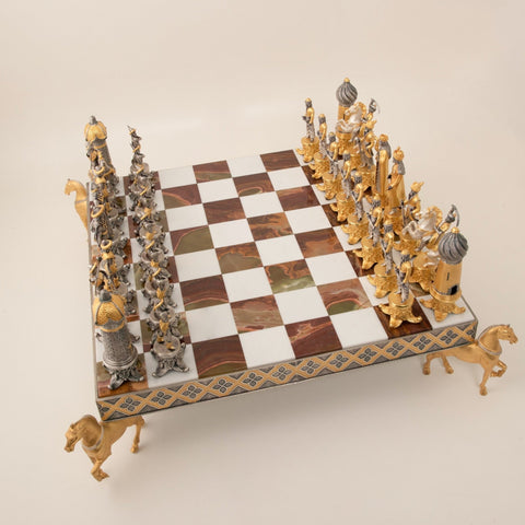 Cossacks vs Mongols: Ultra Luxurious Limited Edition Chess Set - Hobby.lt 🇬🇧