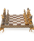 Cossacks vs Mongols: Ultra Luxurious Limited Edition Chess Set - Hobby.lt 🇬🇧