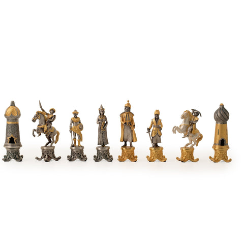 Cossacks vs Mongols: Ultra Luxurious Limited Edition Chess Set - Hobby.lt 🇬🇧