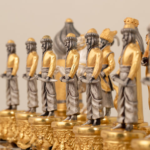 Cossacks vs Mongols: Ultra Luxurious Limited Edition Chess Set