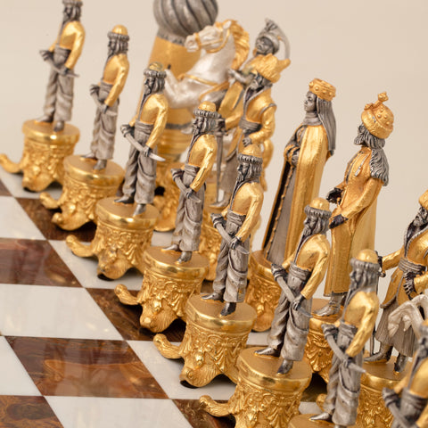 Cossacks vs Mongols: Ultra Luxurious Limited Edition Chess Set