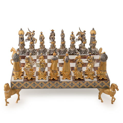 Cossacks vs Mongols: Ultra Luxurious Limited Edition Chess Set