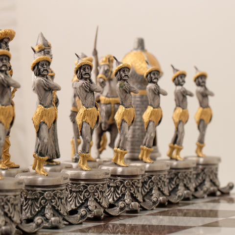 Cossacks vs Mongols: Ultra Luxurious Limited Edition Chess Set