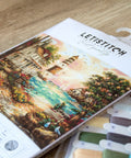 Cottage by the sea SLETI962 - Cross Stitch Kit - Hobby.lt 🇬🇧