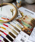 Cottage by the sea SLETI962 - Cross Stitch Kit - Hobby.lt 🇬🇧