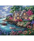 Cottage Cove (41 x 30 cm) - Cross Stitch Kit by DIMENSIONS - Hobby.lt 🇬🇧