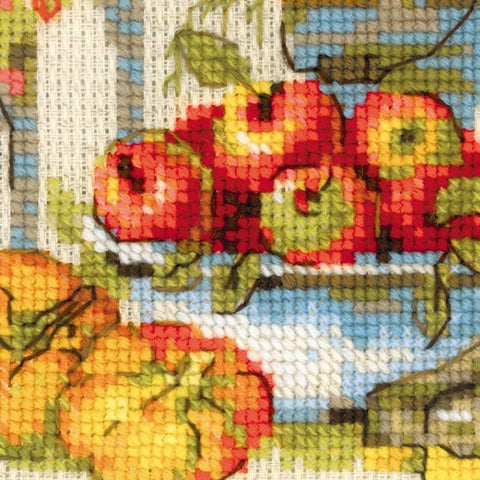 Cottage Garden. Autumn - Cross Stitch Kit from RIOLIS Ref. no.:1657 - Hobby.lt 🇬🇧