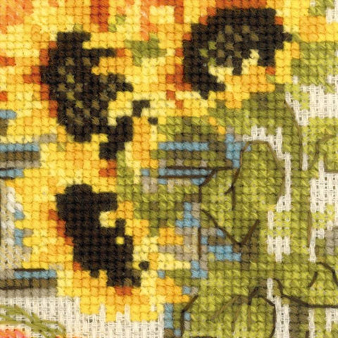 Cottage Garden. Autumn - Cross Stitch Kit from RIOLIS Ref. no.:1657 - Hobby.lt 🇬🇧