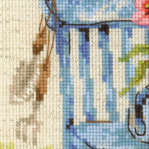Cottage Garden. Spring - Cross Stitch Kit from RIOLIS Ref. no.:1656 - Hobby.lt 🇬🇧