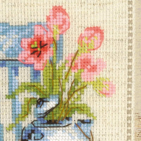 Cottage Garden. Spring - Cross Stitch Kit from RIOLIS Ref. no.:1656 - Hobby.lt 🇬🇧